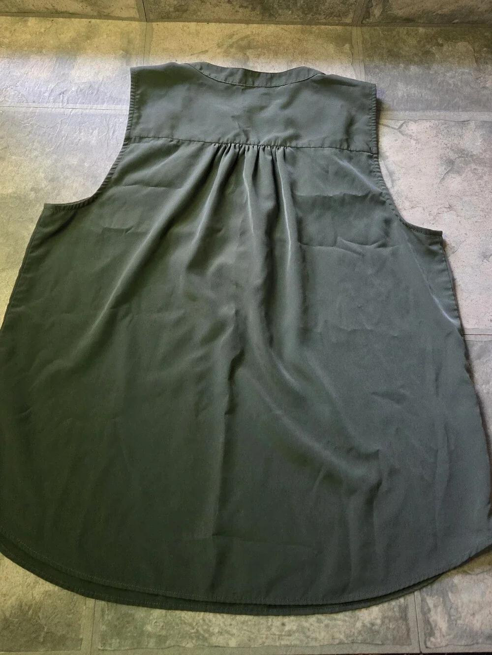 J.Crew Olive Green Blouse